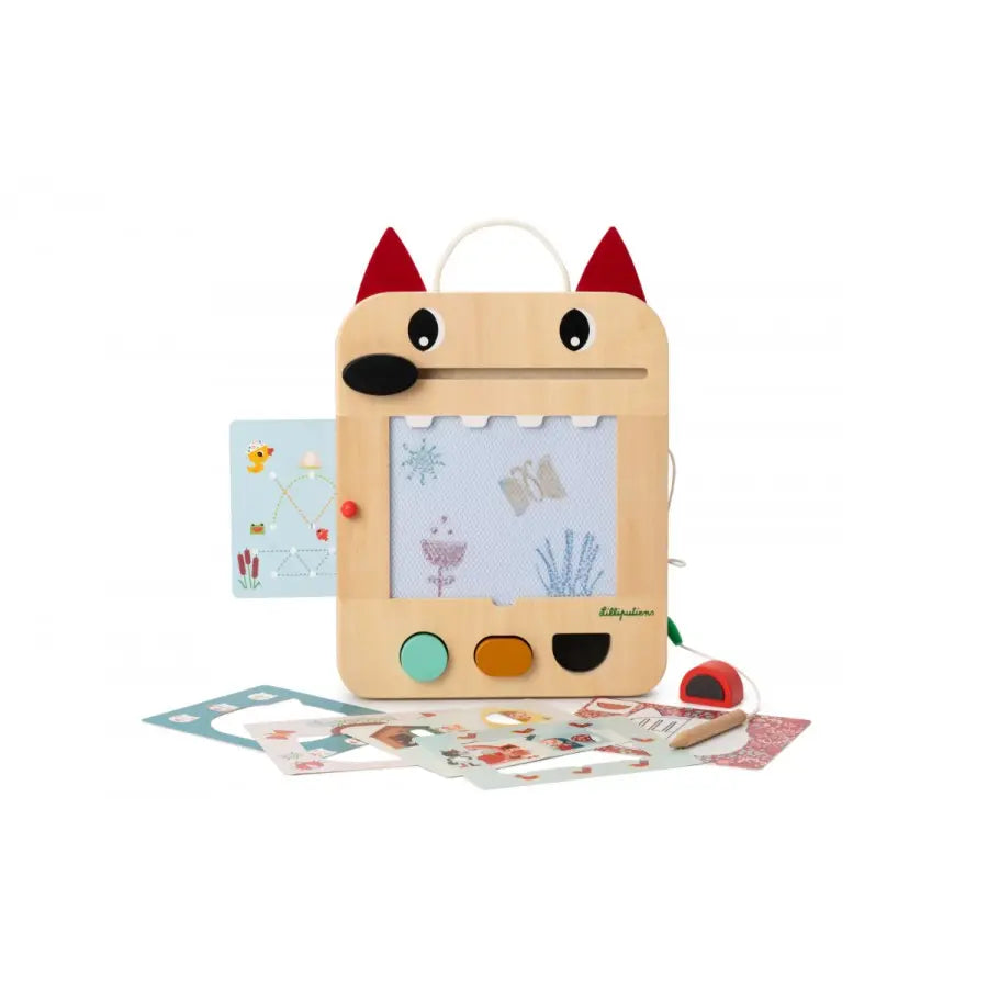 Magical Slate Louis the wolf Lilliputiens