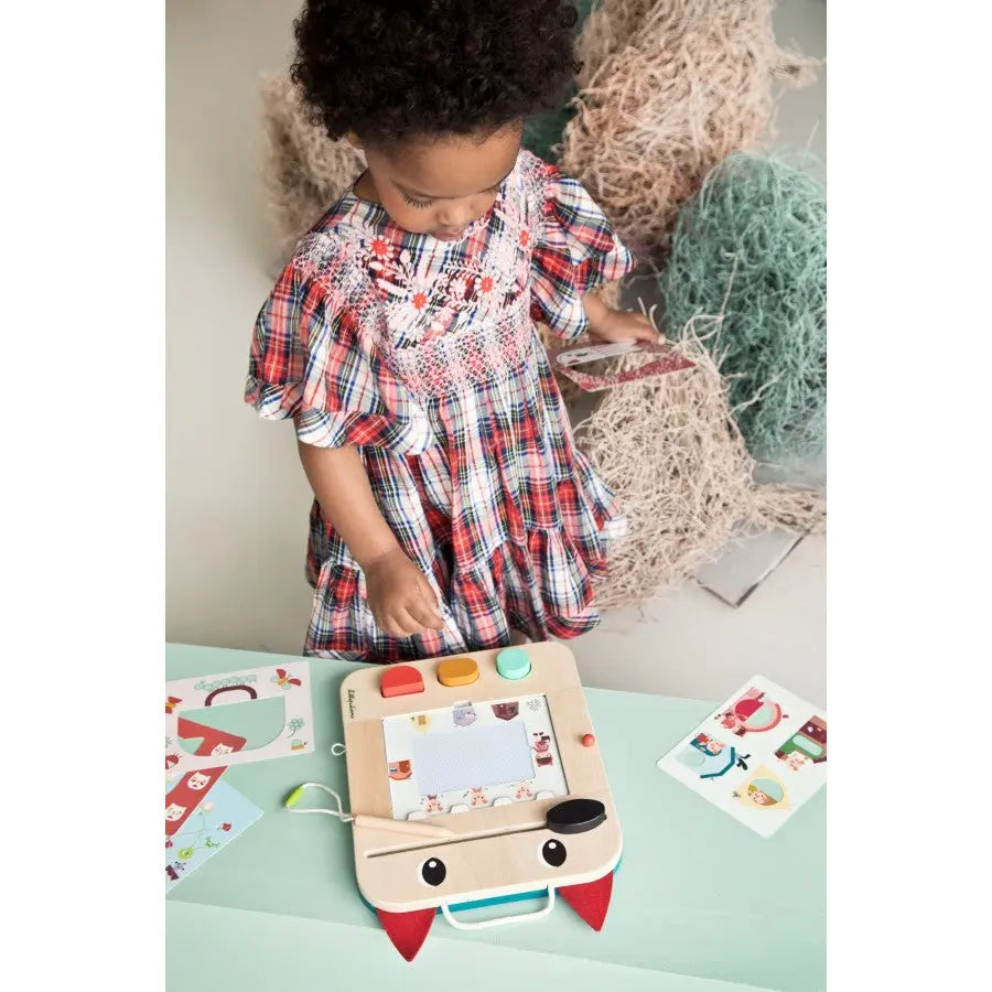 Magical Slate Louis the wolf Lilliputiens