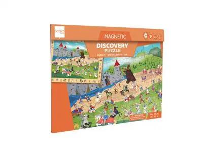 Magnetic Puzzle - Discovery Game - Knights Scratch