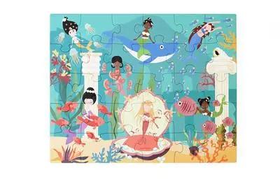 Magnetic Puzzle - Discovery Game - Mermaids Scratch