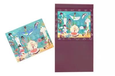 Magnetic Puzzle - Discovery Game - Mermaids Scratch