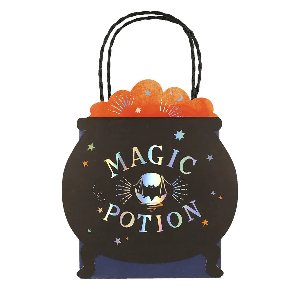Making magic cauldron party bags Meri Meri