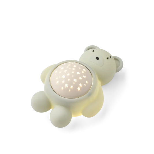 Manuel Bear Sound and Projector Lamp - Dove blue Liewood