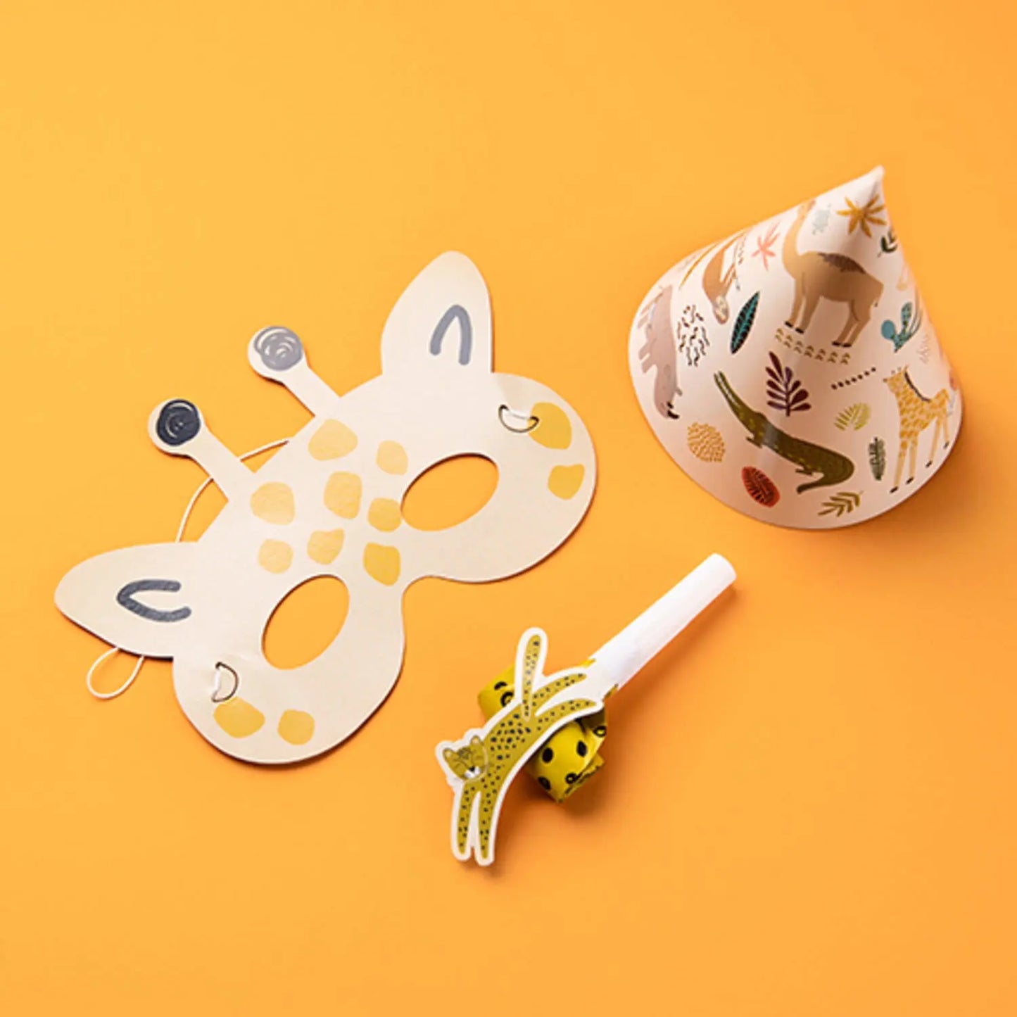 Masks Zoo Party - 6 pieces Folat