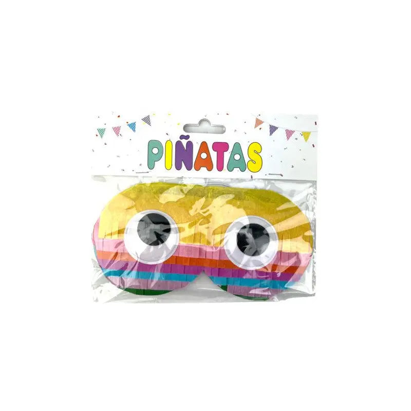 Masque PINATA papier FUN EYES 8 X 16 CM cotillons Alsace