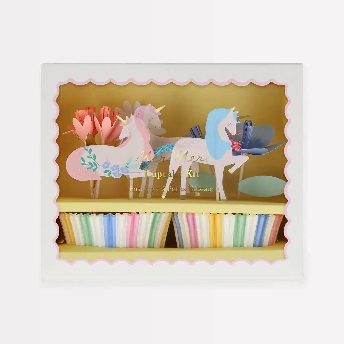 Meadow Unicorns Cupcake Kit (x 24 toppers) Meri Meri