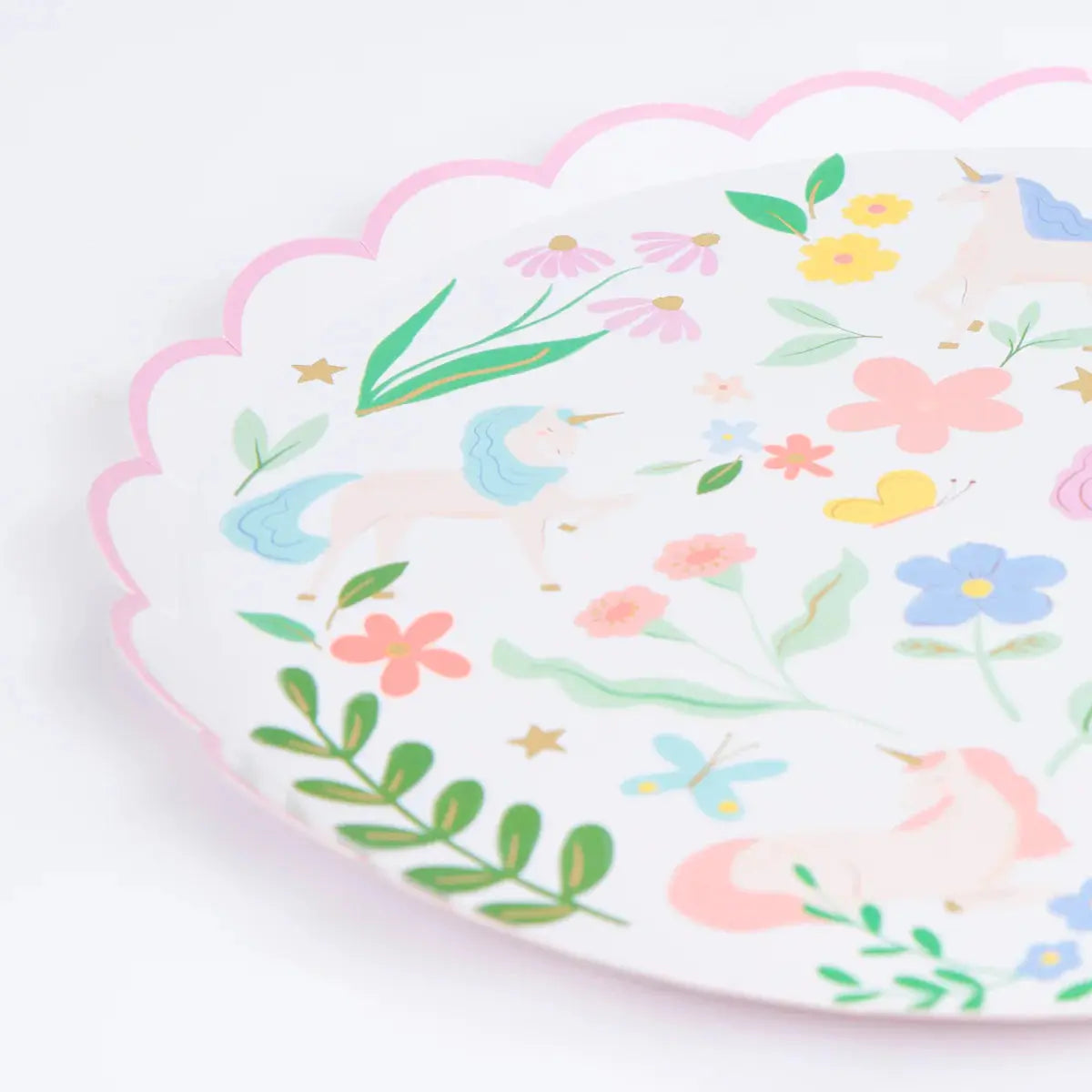Meadow Unicorns Dinner Plates (x 8) Meri Meri
