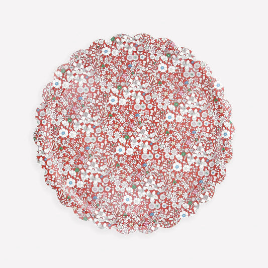 Meri Meri x Liberty Red June's Meadow Small Tray Meri Meri