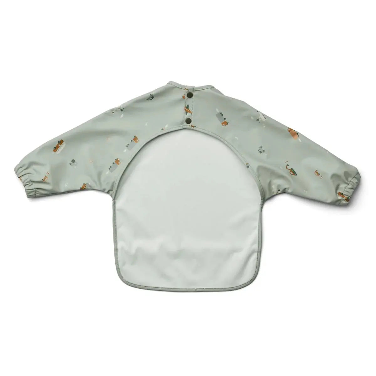 Merle cap bib - vehicles/dove blue mix Konges Slojd