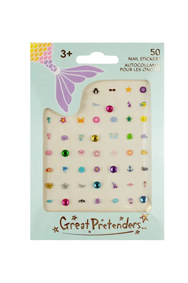 Mermaid Nail Stickers Great Pretenders