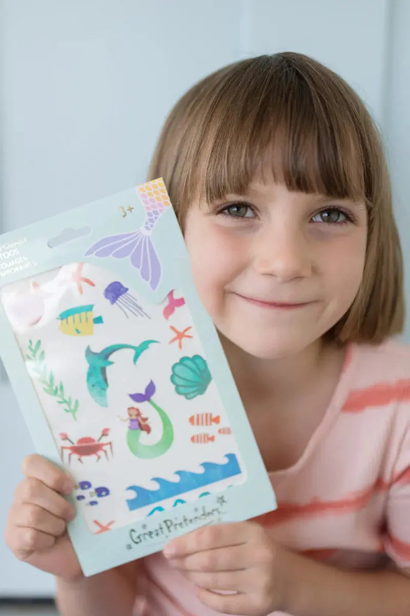 Mermaid Temporary Tattoos Great Pretenders