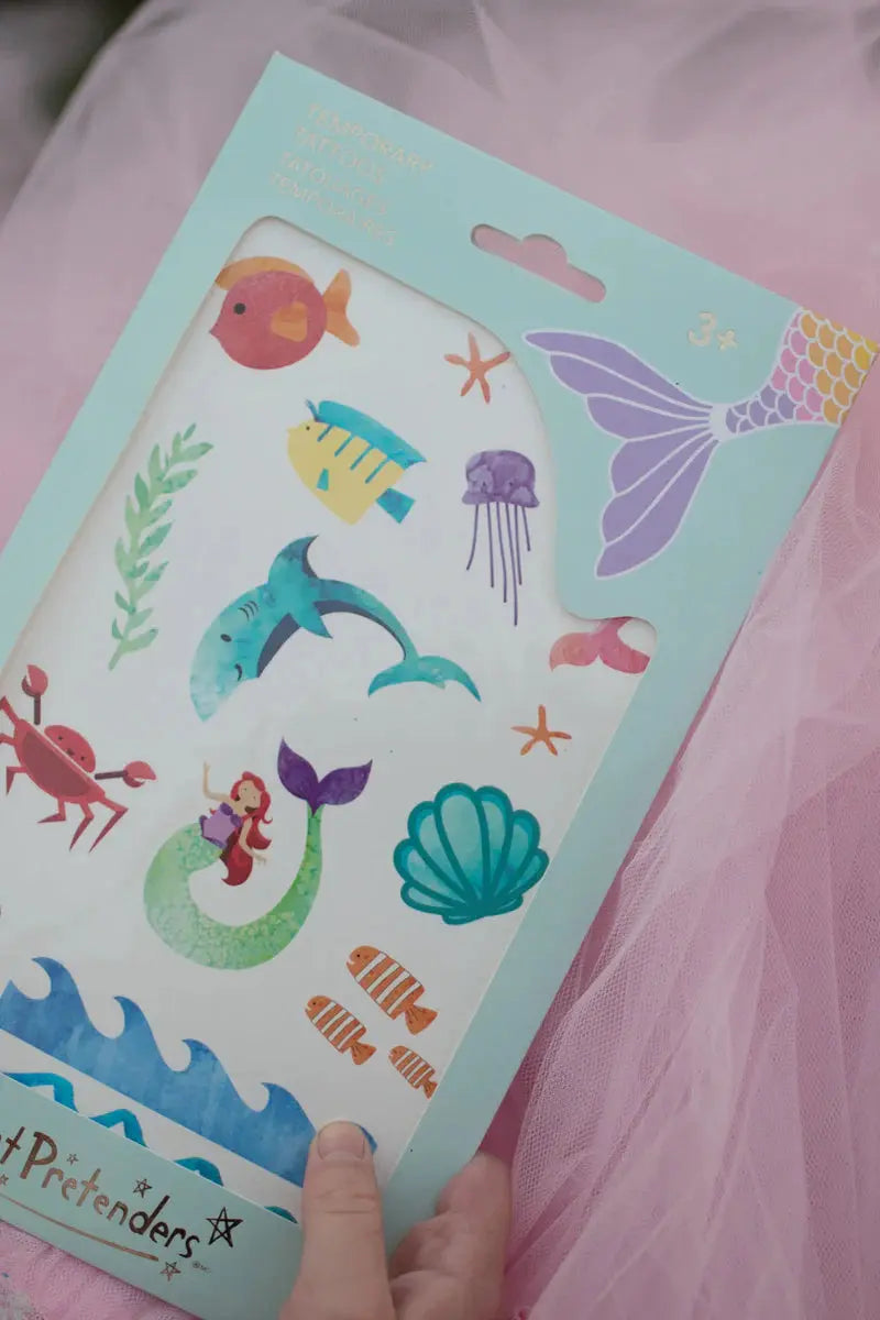 Mermaid Temporary Tattoos Great Pretenders