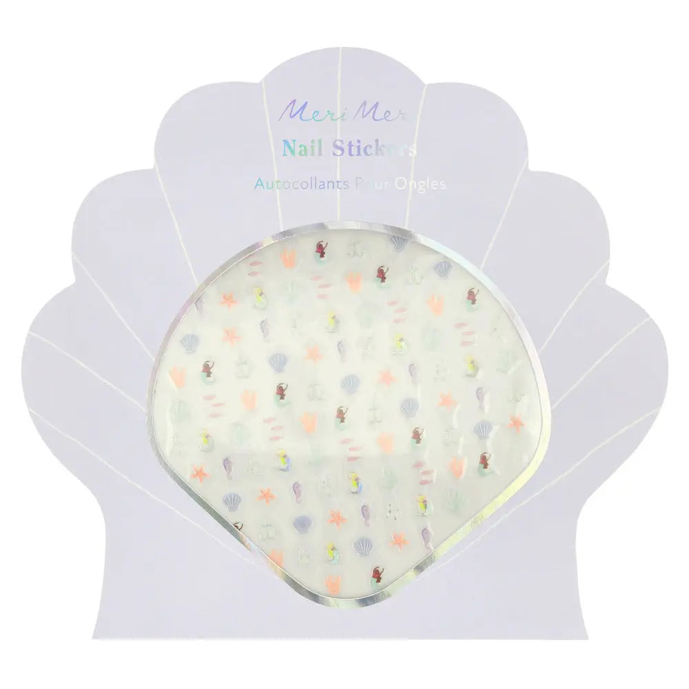 Mermaid nail stickers Meri Meri