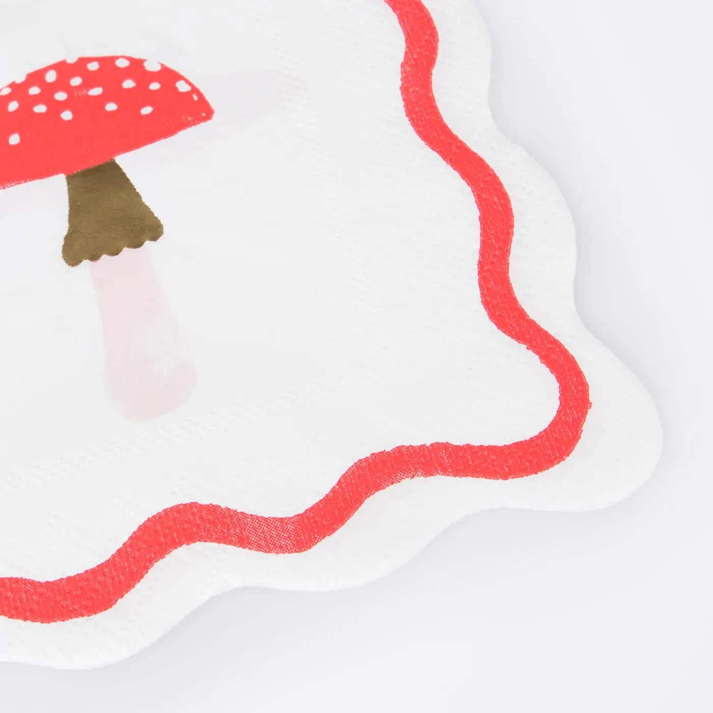 Merry Mushrooms Small Napkins (x 16) Meri Meri