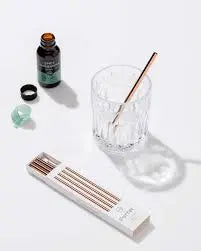 Metal straws gold W&P