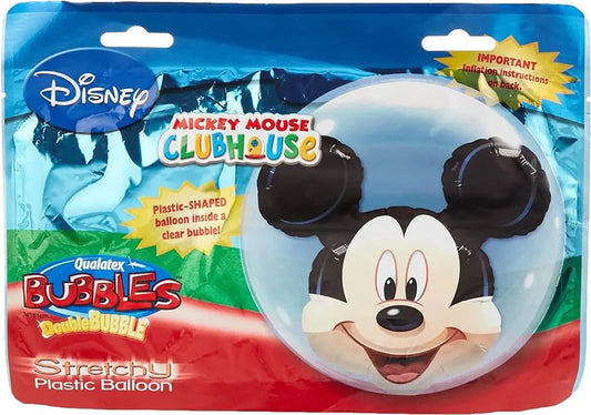 Mickey Mouse Double Bubble Balloon - 24"/61cm, Qualatex 27569, 1 piece Qualatex