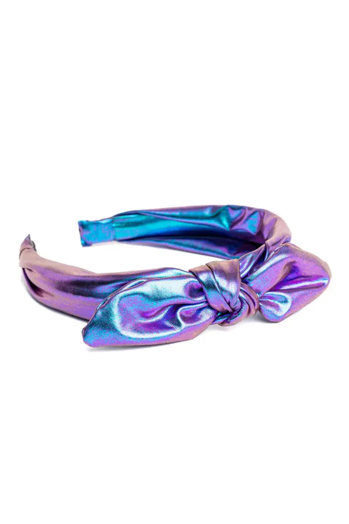 Midnight Metallic Headband Great Pretenders