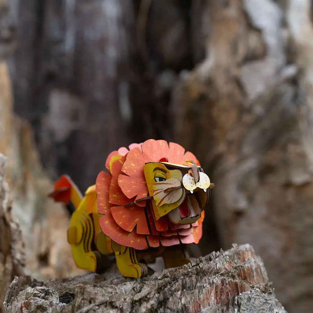 Mieredu - 3D Puzzle Build And Sound - Lion Dam