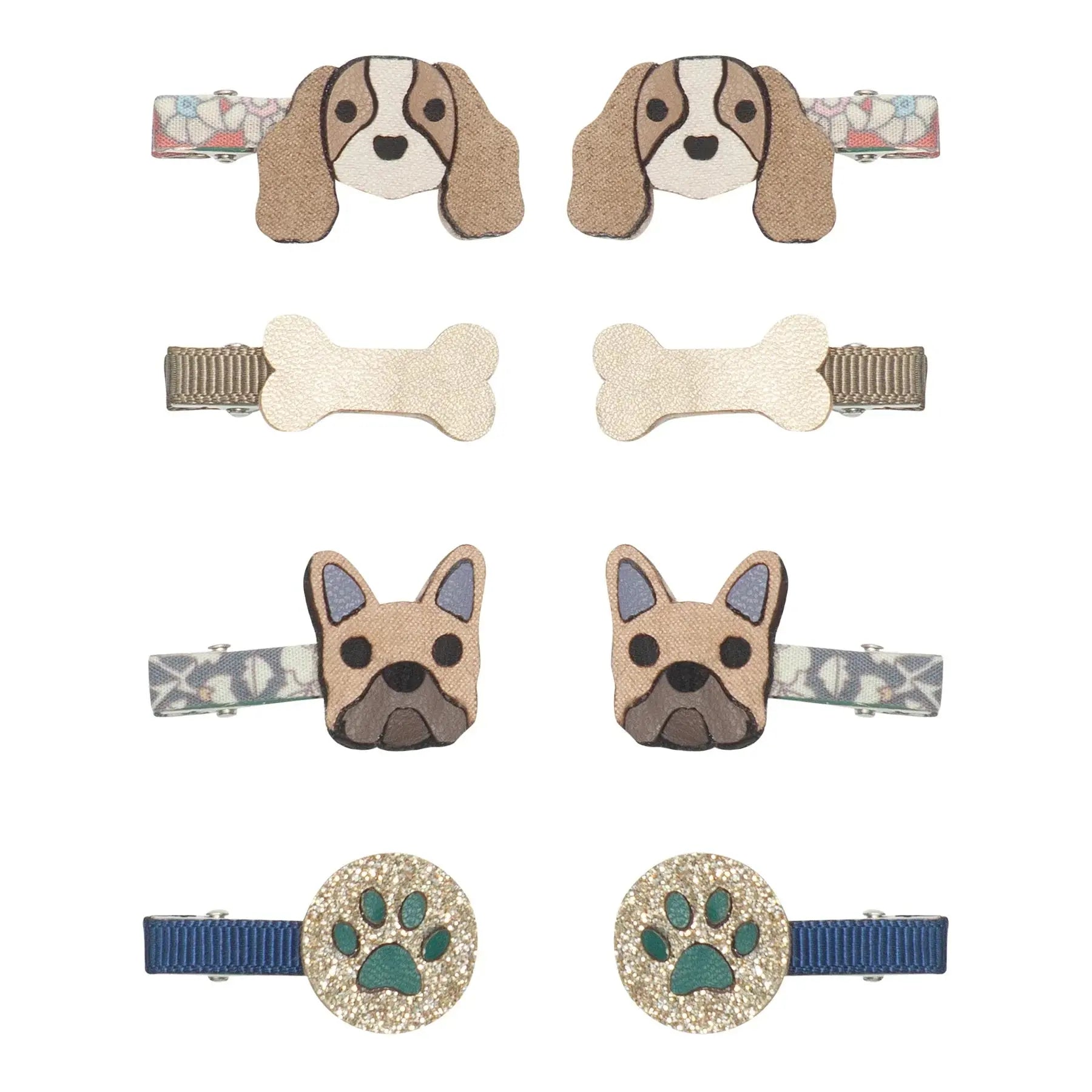 Mini Hair Clip - Doggy Mimi & Lula