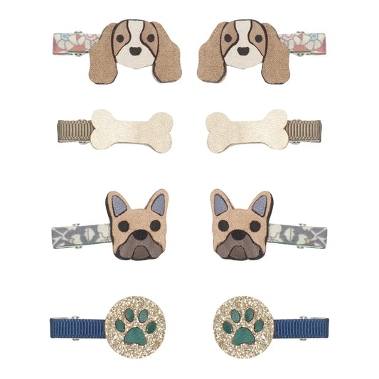 Mini Hair Clip - Doggy Mimi & Lula