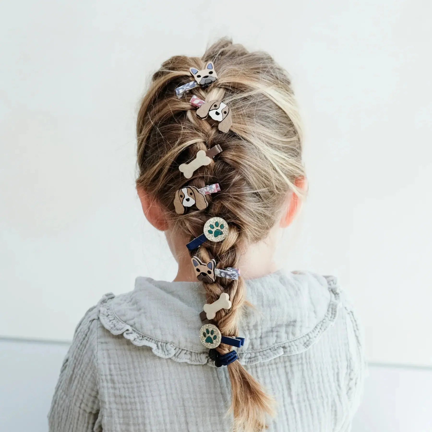 Mini Hair Clip - Doggy Mimi & Lula