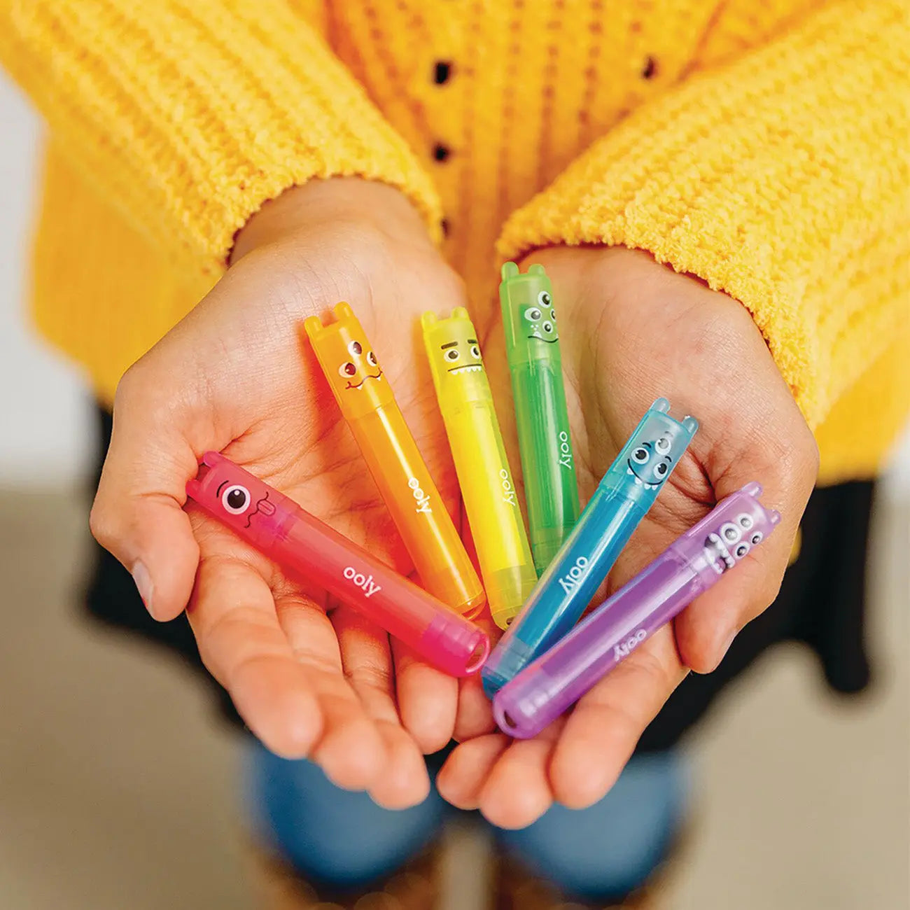 Mini Monster Scented Highlighters. PRICE PER PACK OF 6 pens. OOLY