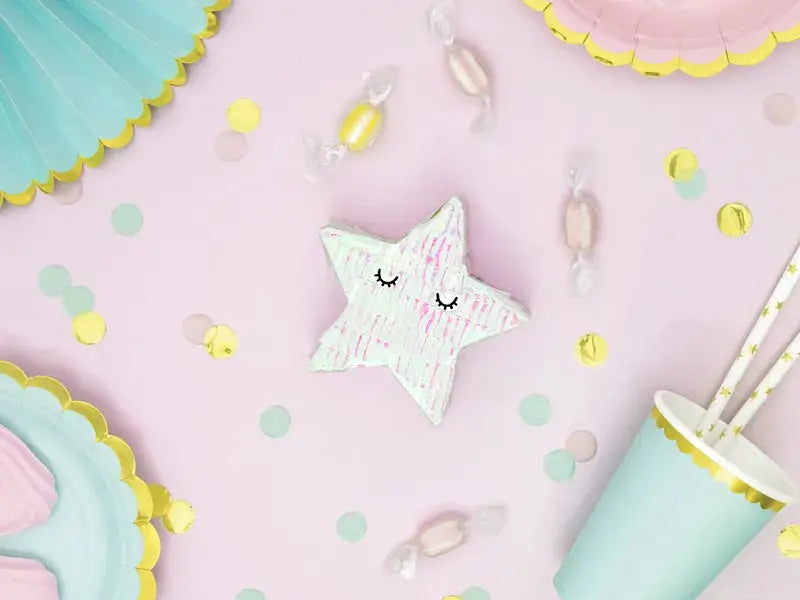 Mini Piñata - Star, 10,5x9,5x3,5cm Partydeco