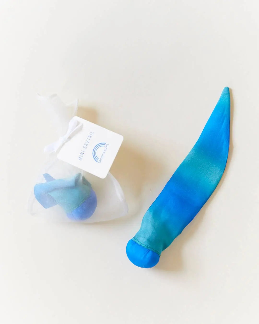 Mini Skytails - soft, silk throwing toy: Ocean Sarah’s Silks