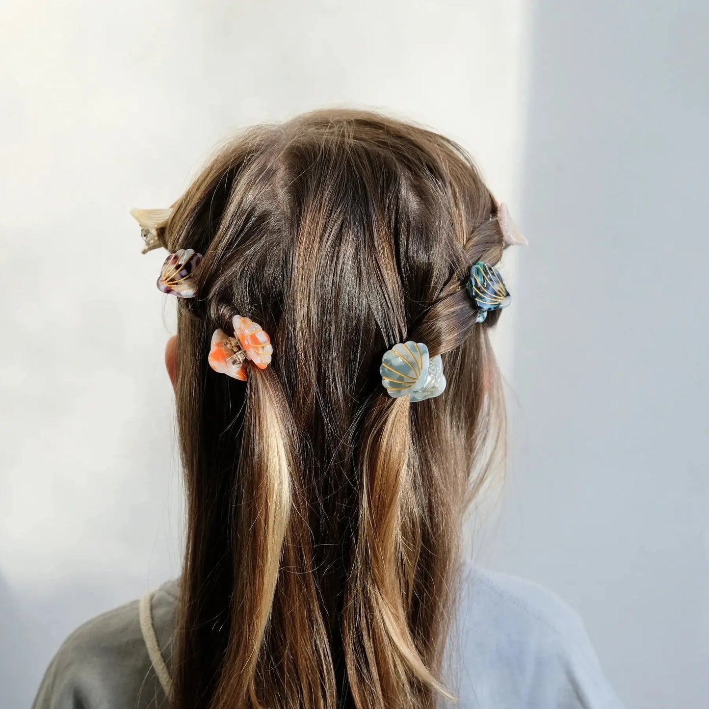 Mini shell claw clips Mimi & Lula