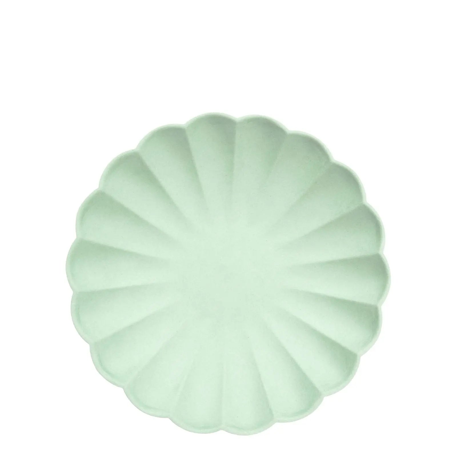 Mint sorbet compostable plates S Meri Meri
