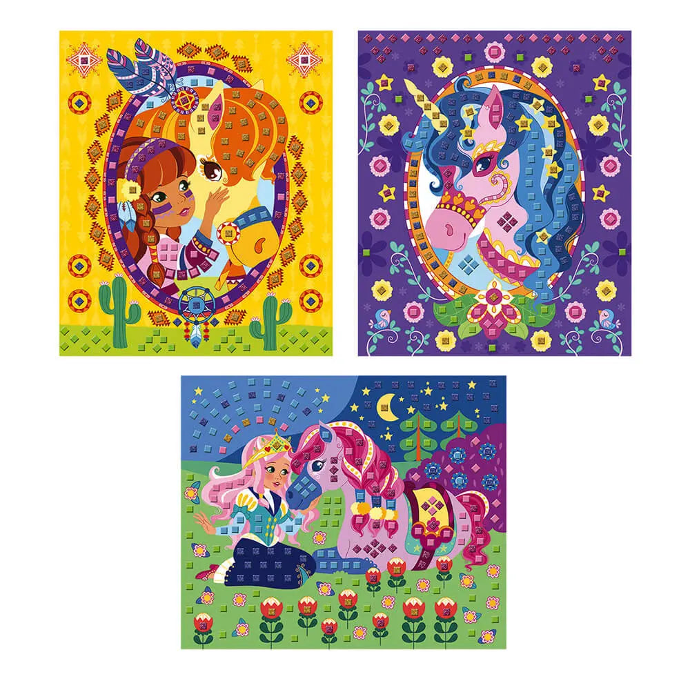 Mosaics Ponies And Unicorns Janod