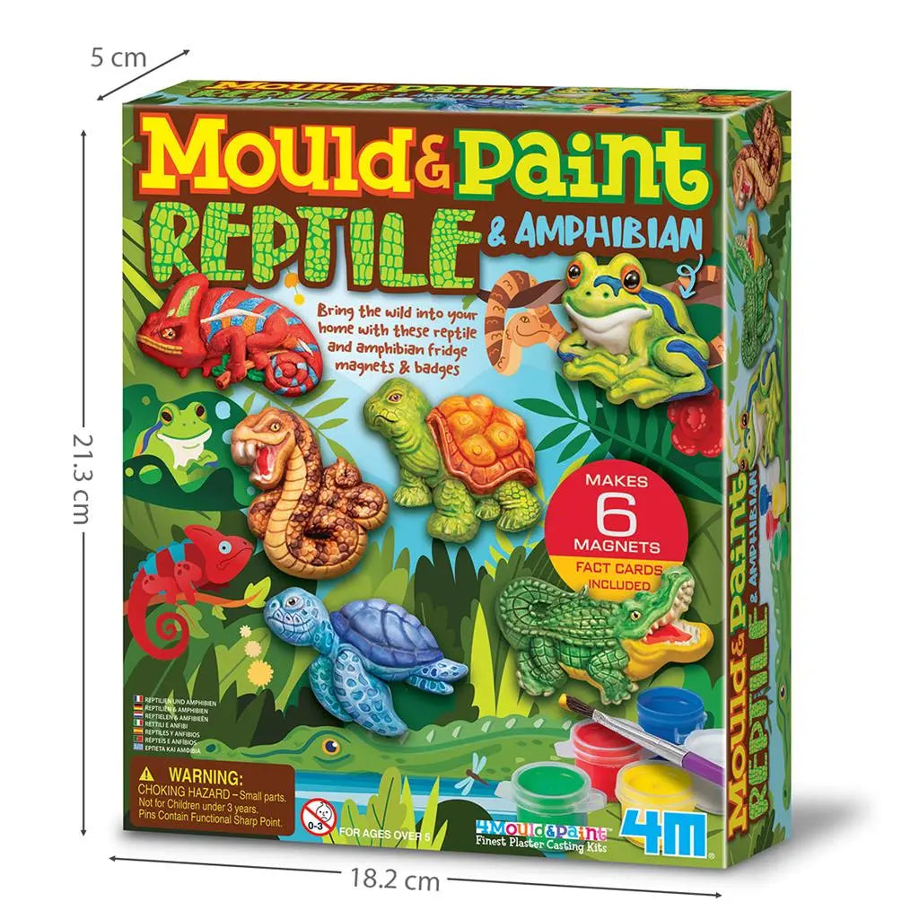 Mould And Paint Reptiles And Amphibians Dam