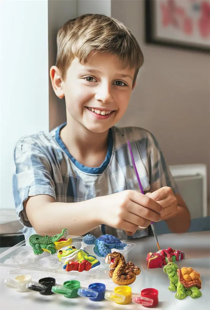 Mould And Paint Reptiles And Amphibians Dam