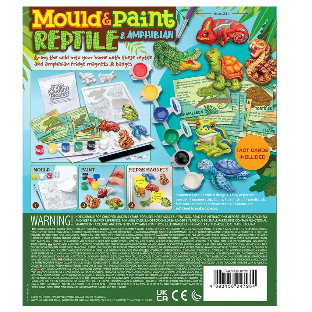Mould And Paint Reptiles And Amphibians Dam