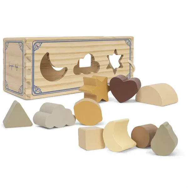 Multi Shape Sorter Moon, Cloud and Star Konges Slojd