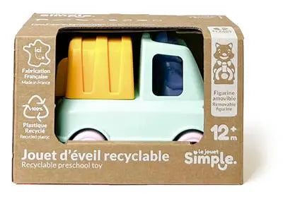 My First Garbage Truck - Turquoise Le jouet simple