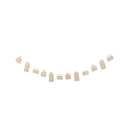 My Mind’s Eye - GBD1103 - Gingerbread Felt Houses Banner My Mind’s Eye