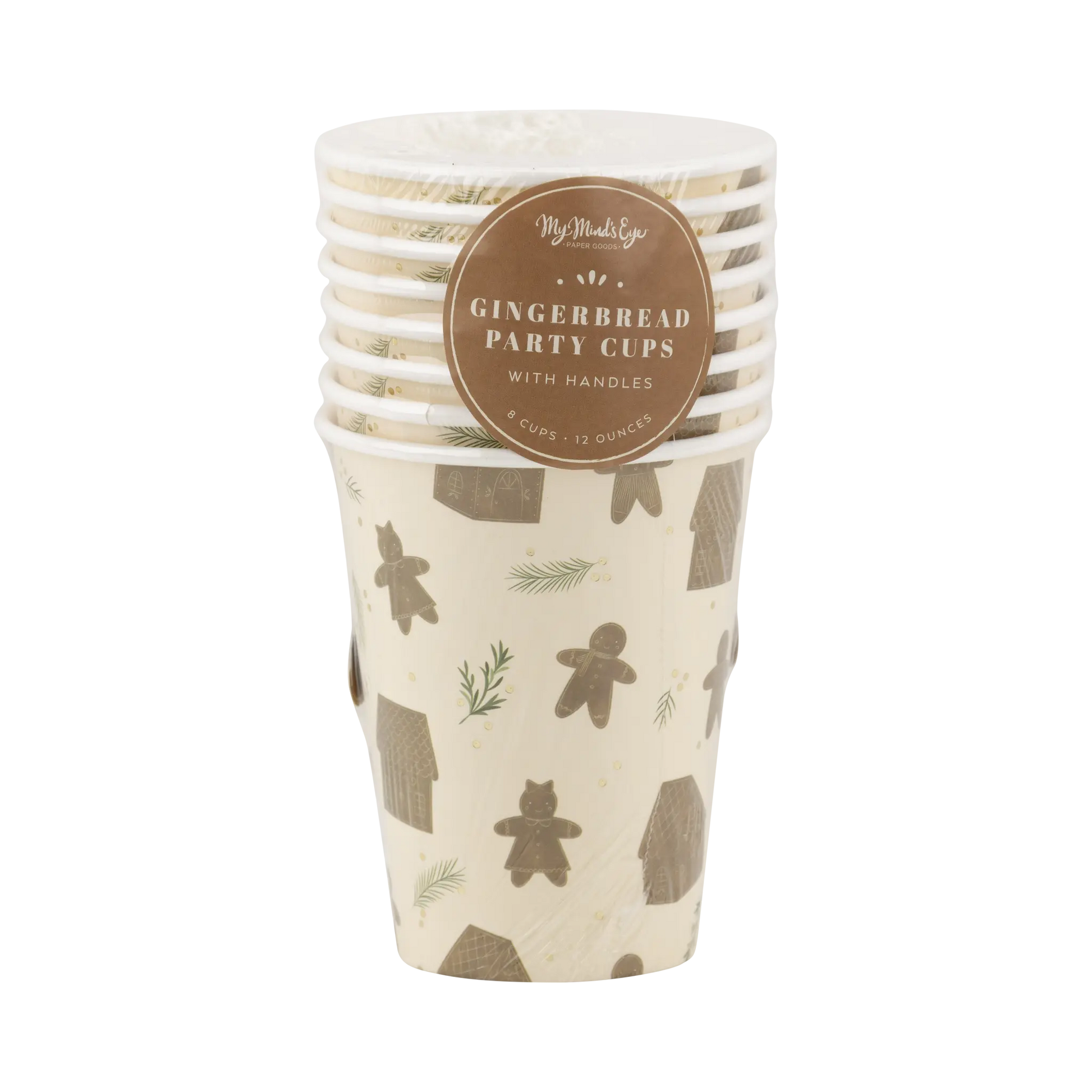 My Mind’s Eye - GBD1110 - Whimsy Gingerbread Handled Paper Cup My Mind’s Eye