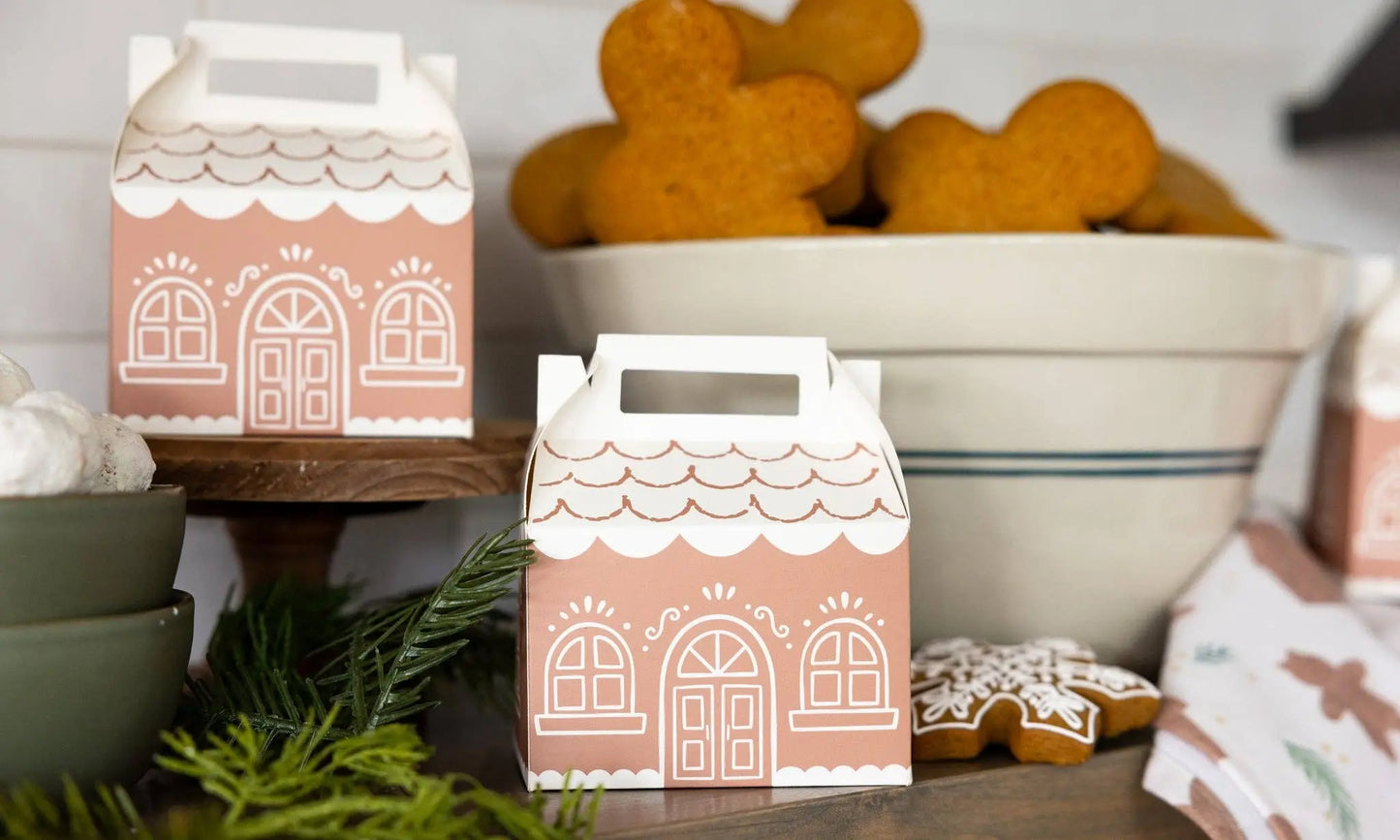 My Mind’s Eye - GBD1117 - Gingerbread House Gable Treat Boxes My Mind’s Eye