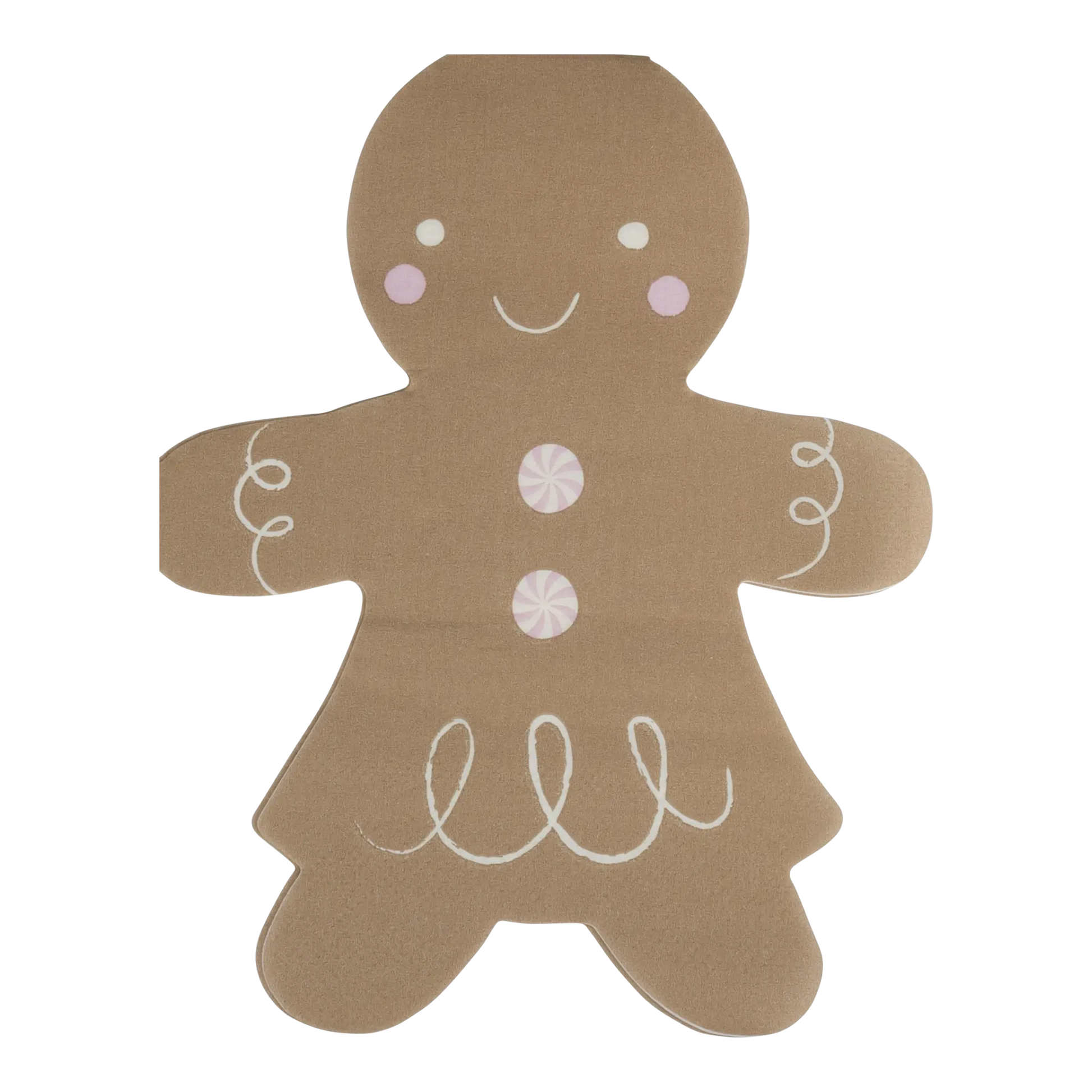 My Mind’s Eye - GBD1138 - Gingerbread Girl 5x6 Napkin My Mind’s Eye