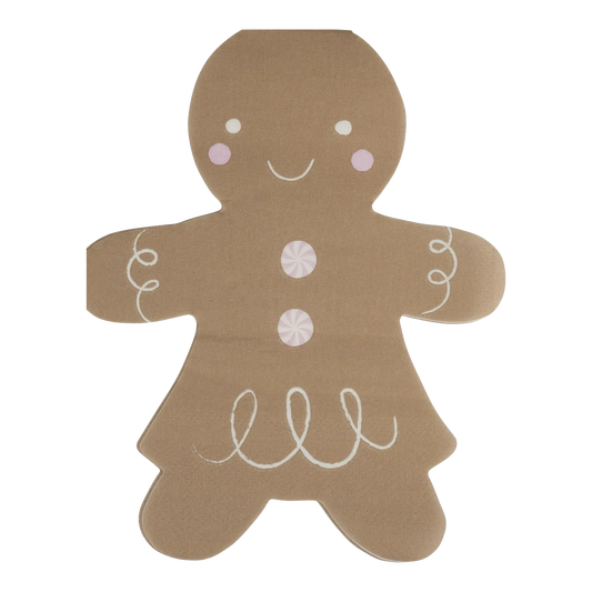 My Mind’s Eye - GBD1138 - Gingerbread Girl 5x6 Napkin My Mind’s Eye