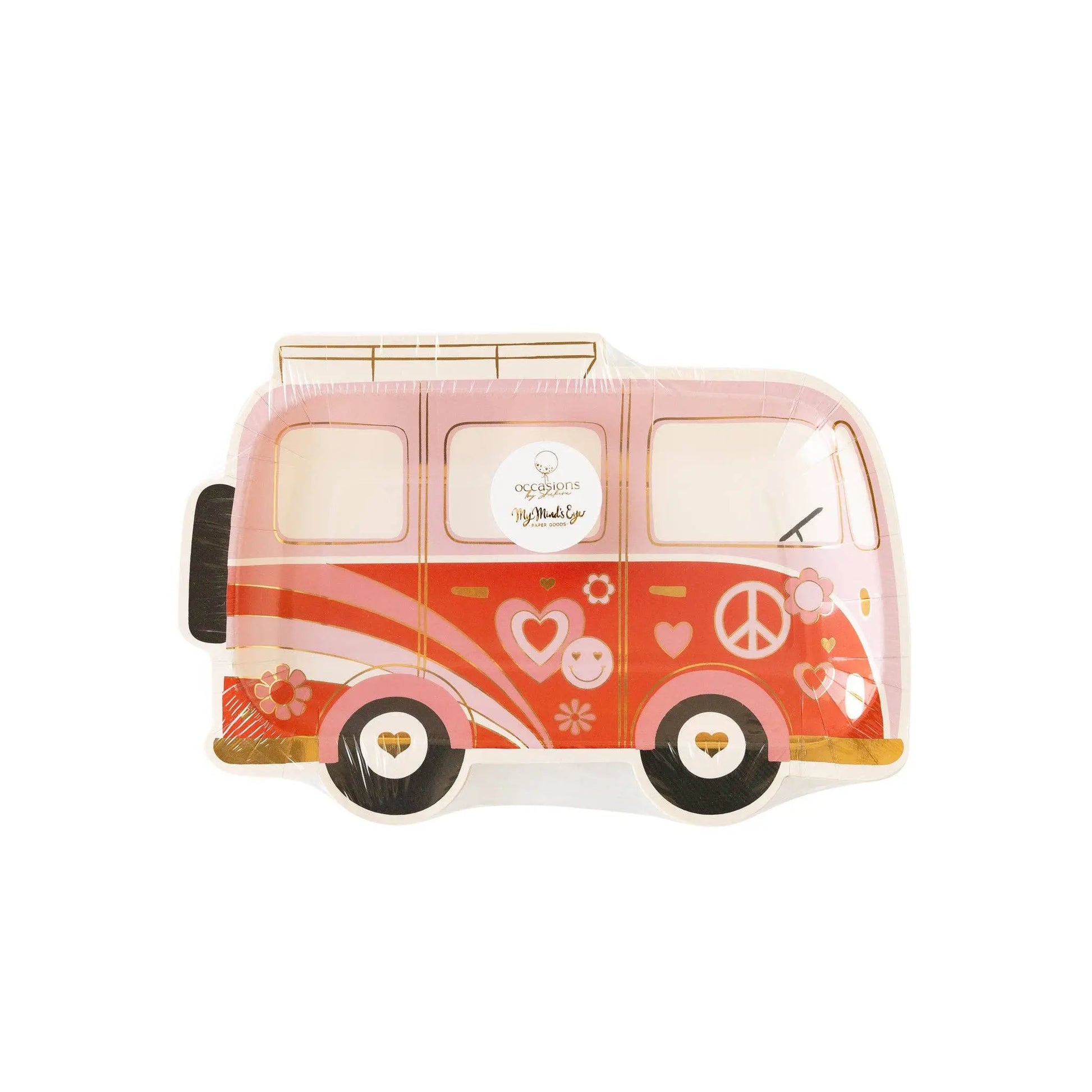 My Mind’s Eye - LUV1040 - Occasions by Shakira - Luv Bus Paper Plate My Mind’s Eye