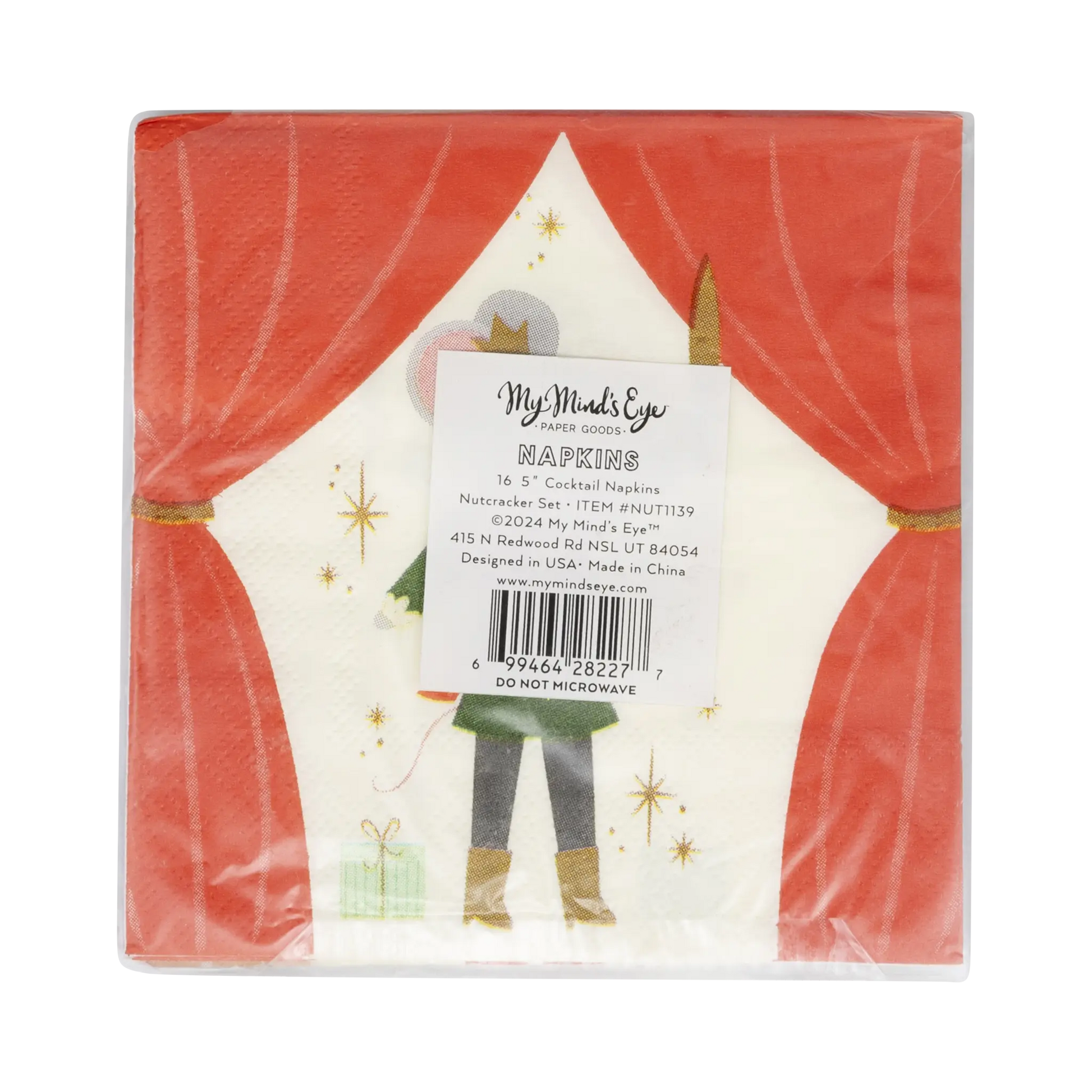 My Mind’s Eye - NUT1139 - Nutcracker Napkin Set My Mind’s Eye
