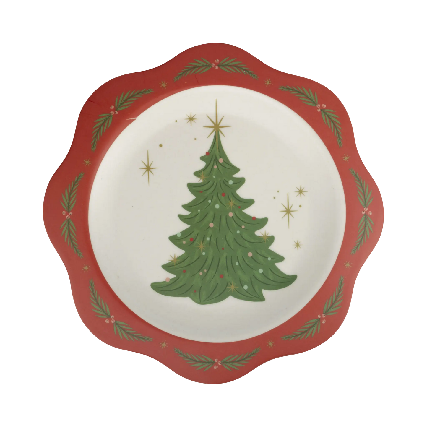 My Mind’s Eye - NUT1143 - Nutcracker Bamboo 9" Plate Set My Mind’s Eye