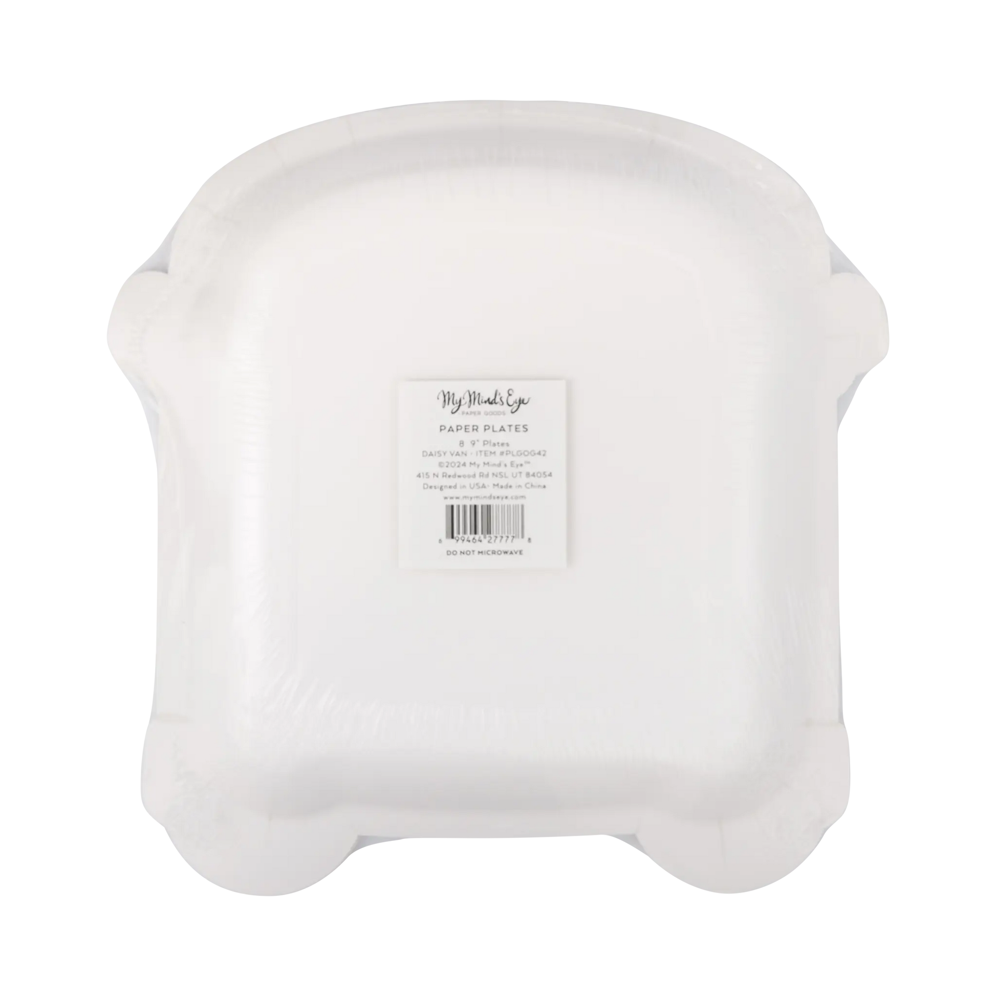 My Mind’s Eye - PLGOG42 - Disco Daisy Van Shaped Paper Plate My Mind’s Eye