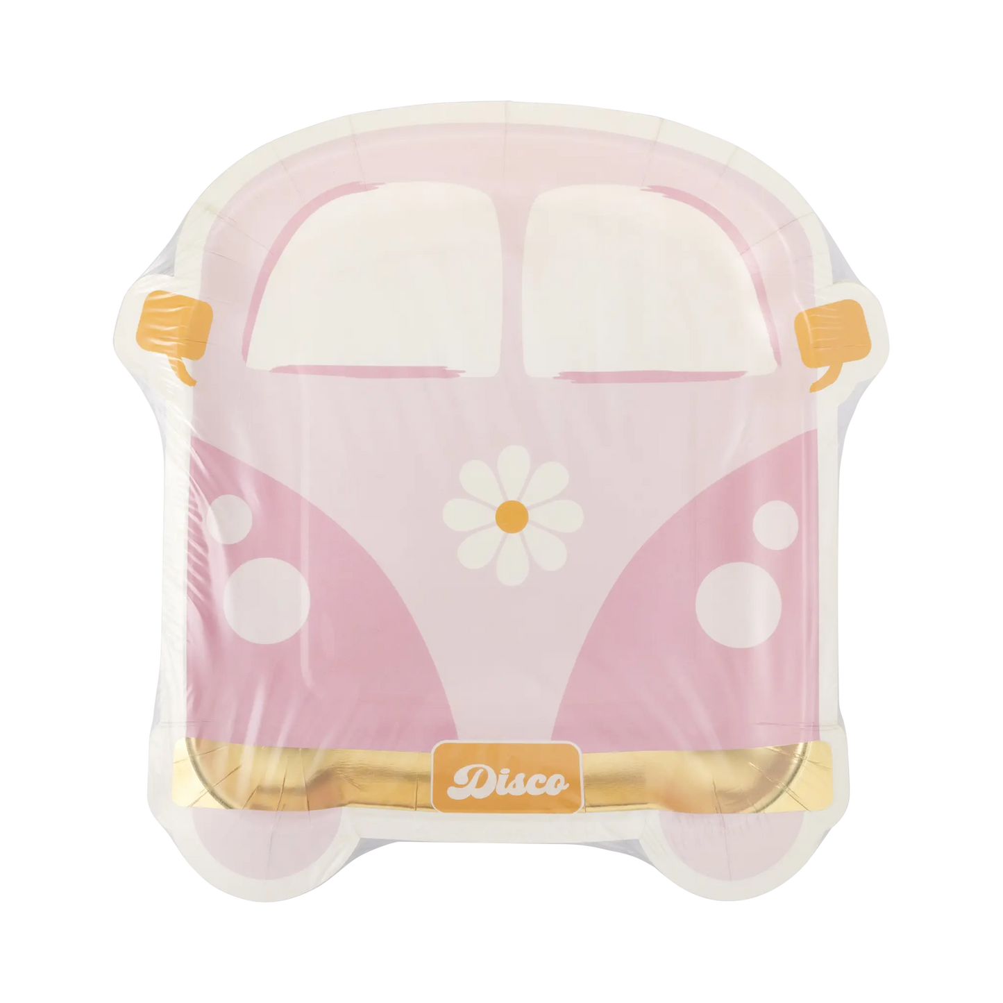 My Mind’s Eye - PLGOG42 - Disco Daisy Van Shaped Paper Plate My Mind’s Eye