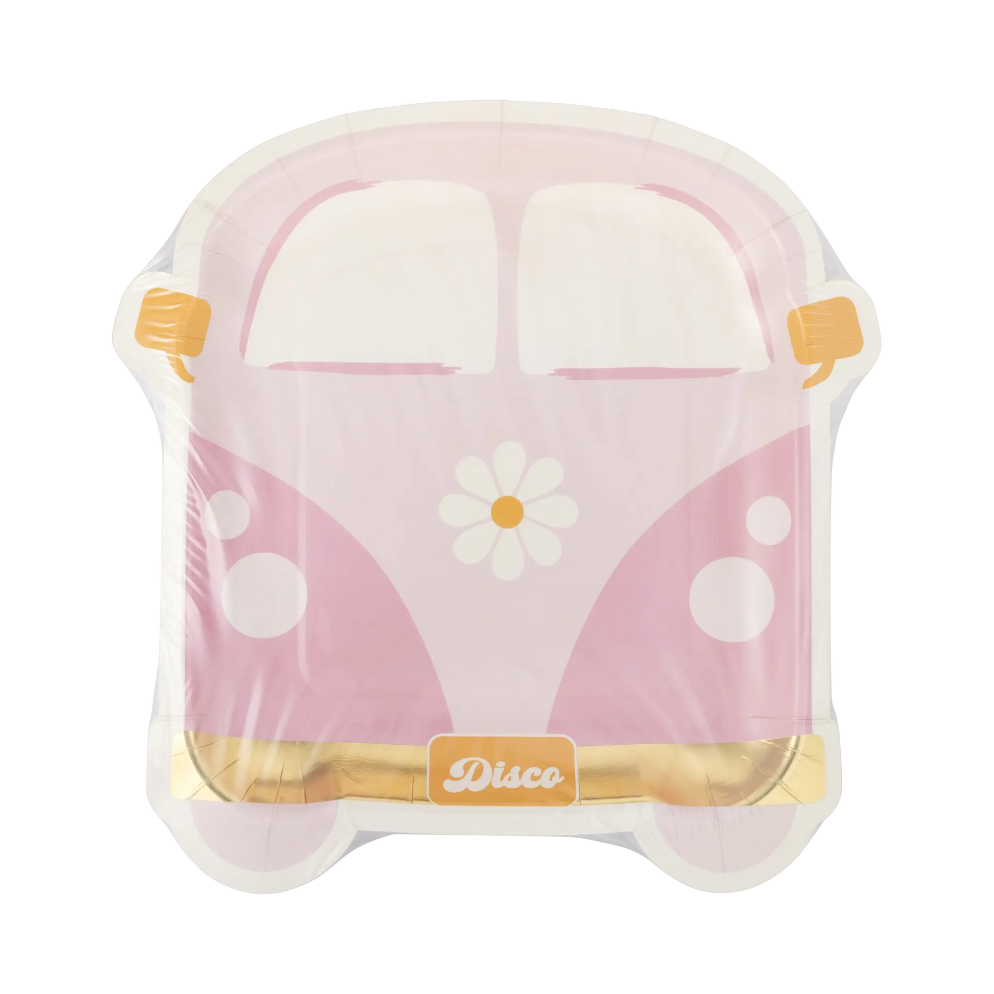 My Mind’s Eye - PLGOG42 - Disco Daisy Van Shaped Paper Plate My Mind’s Eye