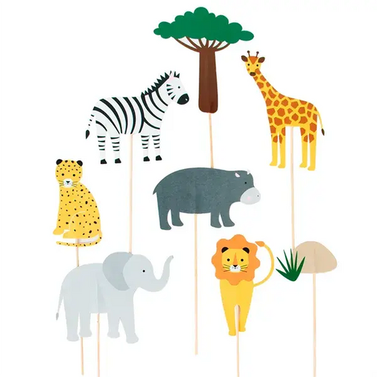 My Safari Cake Toppers My Little Day