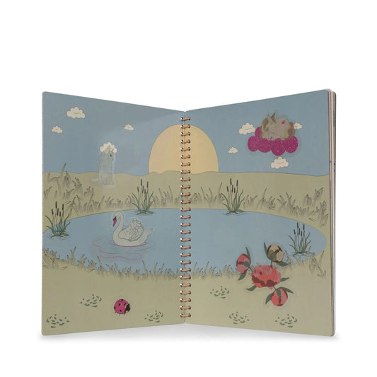 My sticker Book FSC - Blush Konges Slojd