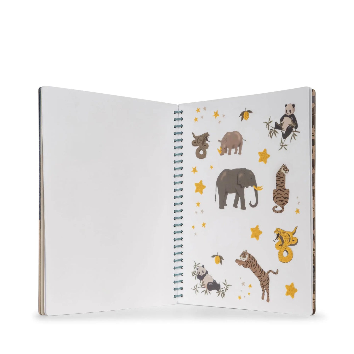 My sticker book fsc - green Konges Slojd